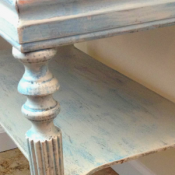 Chic Little Table Redo featured