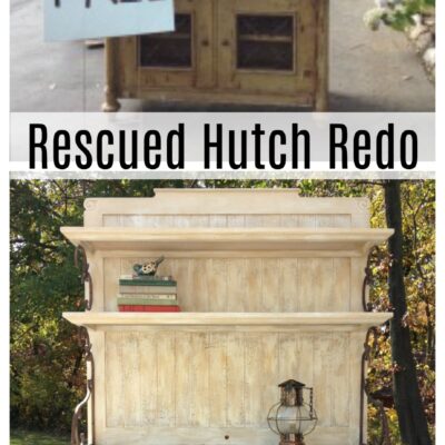 Handsome Hutch Makeover
