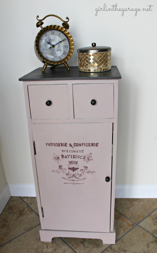 French graphic cabinet by Girl in the Garage