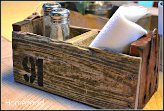 Driftwood crate by Homeroad