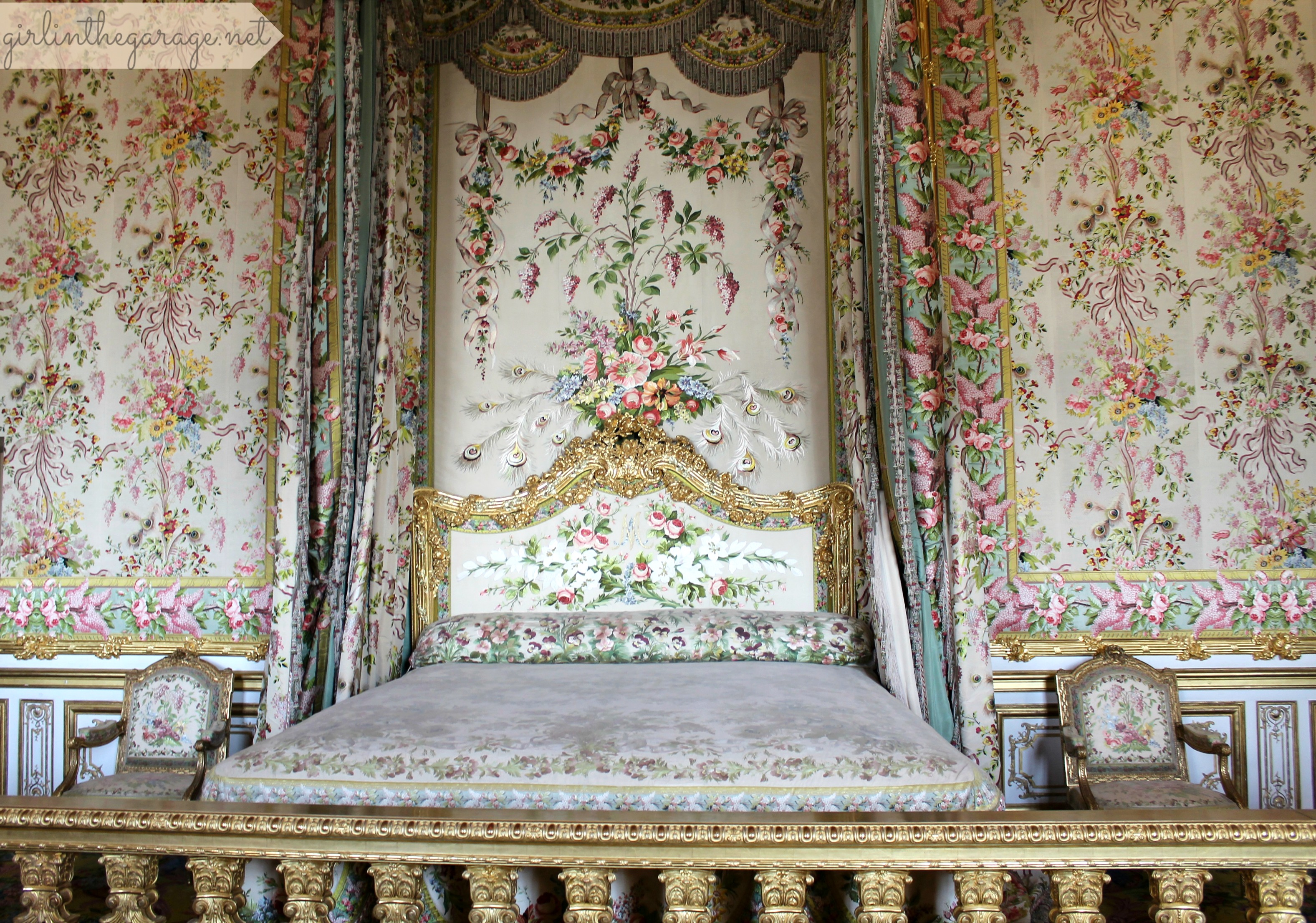 Img 1288 Versailles Marie Antoinette Bedroom Girl In The