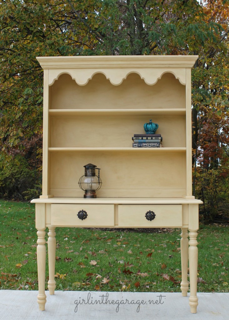 How to Age a Hutch Using Vintage Antiquing Wax