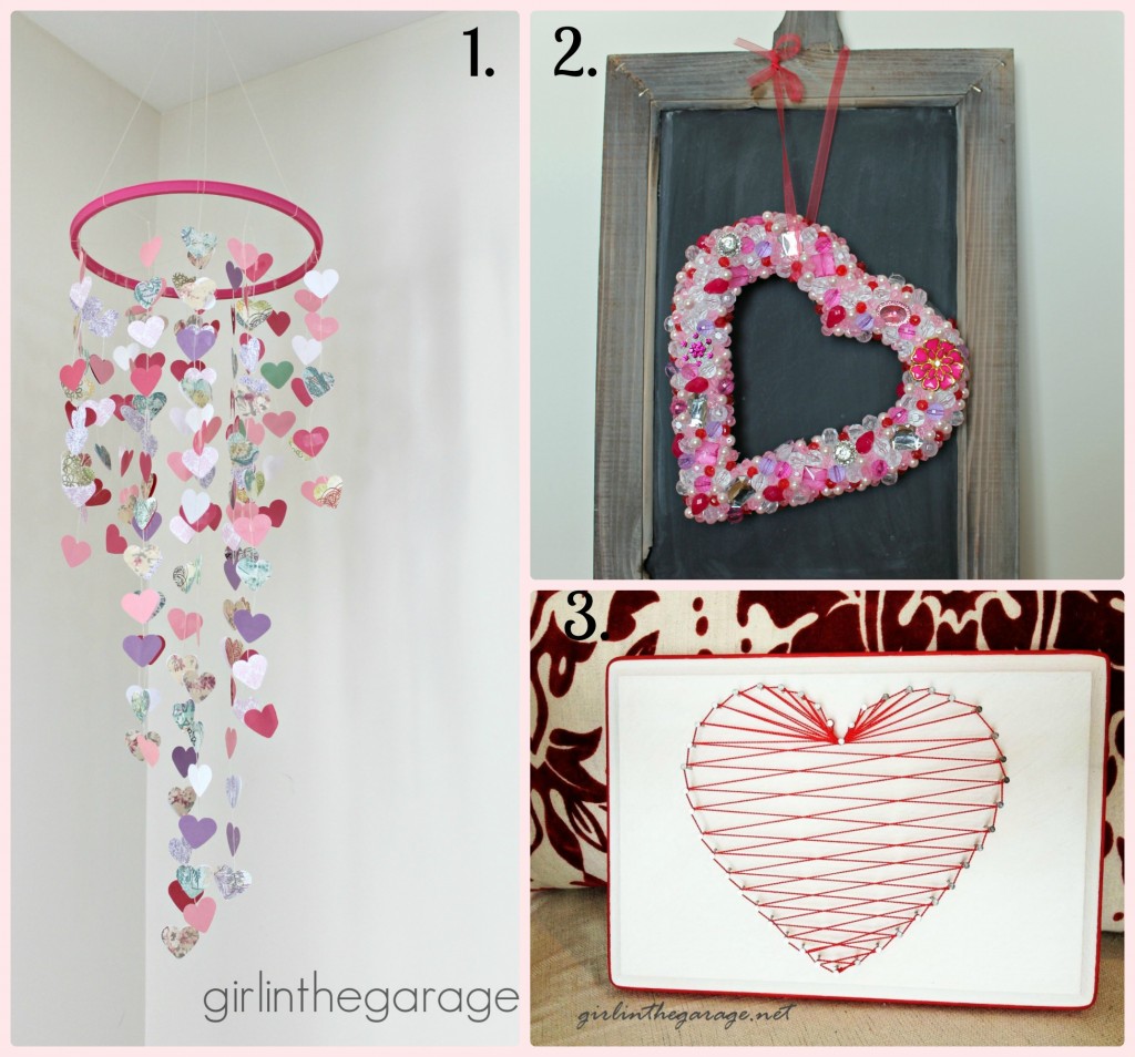 Rose Heart Art {Valentine's Day Tour}