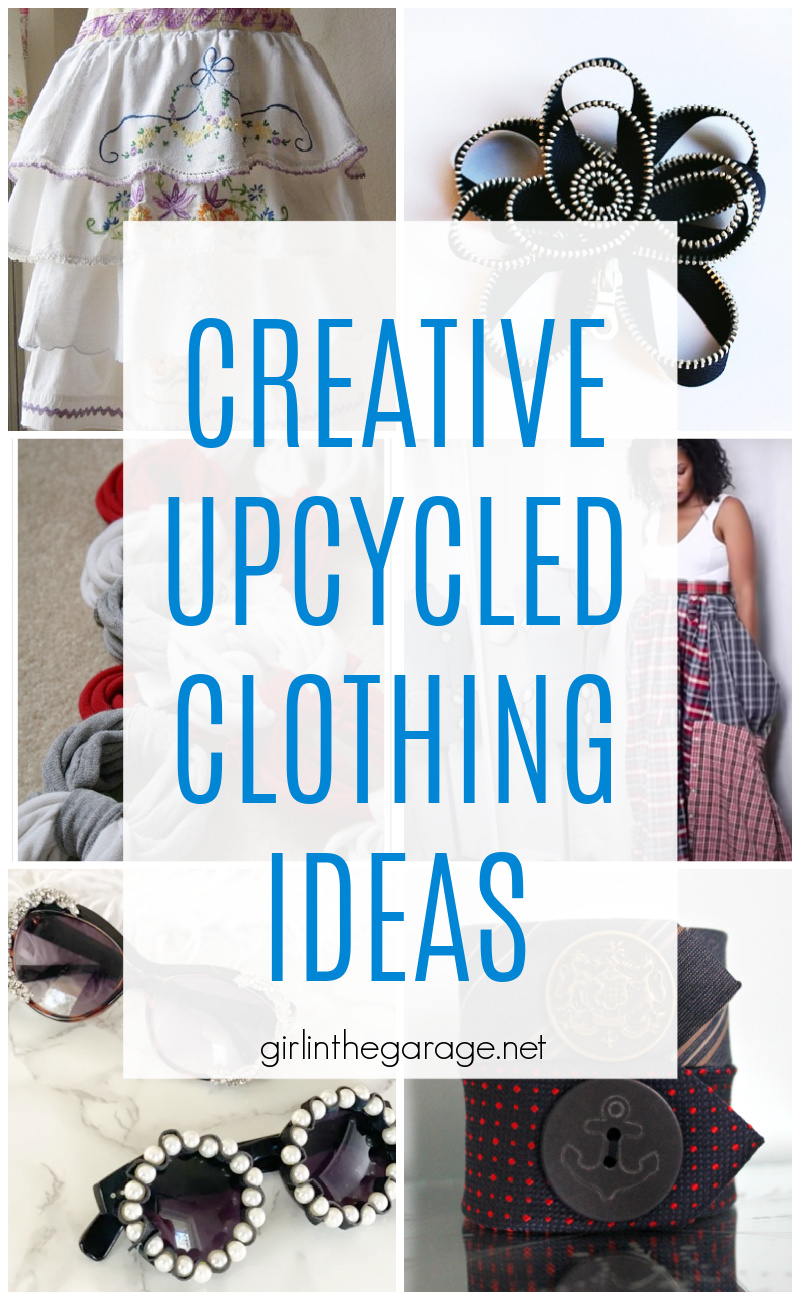 Creative upcycled clothing ideas to elevate your custom wardrobe - GIrl in the Garage