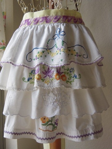 Vintage Pillowcase Apron - Decor to Adore