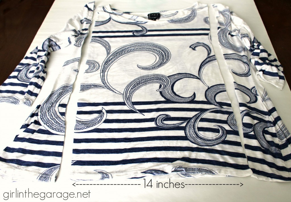 Easy DIY Tutorial: T-Shirt into an Infinity Scarf. girlinthegarage.net