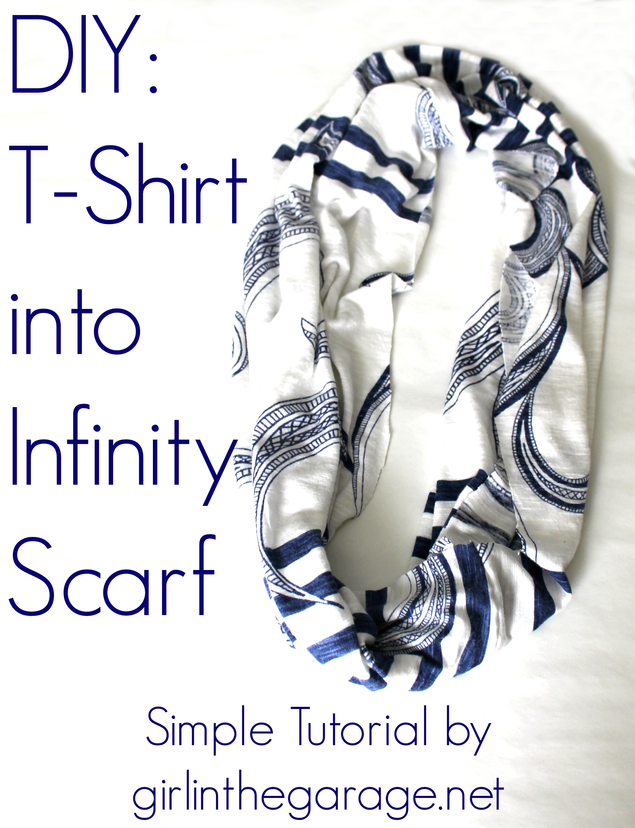 T shirt outlet scarf