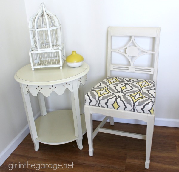 Old White Chalk Paint Furniture Ideas - Girl in the Garage®