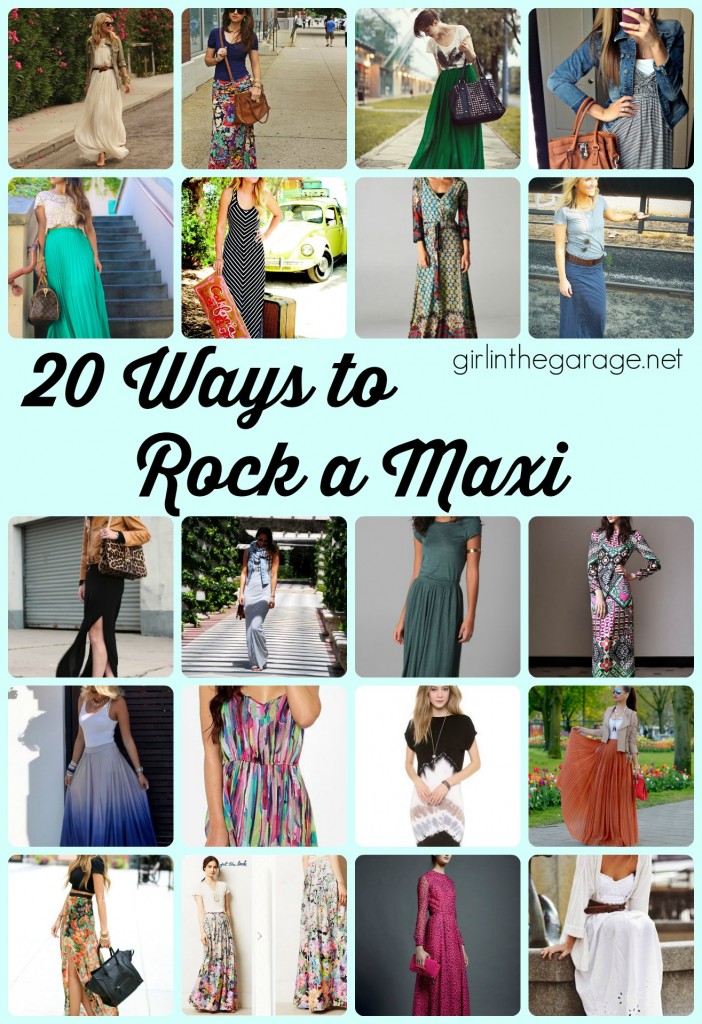 20 Ways to Rock a Maxi Skirt or Dress