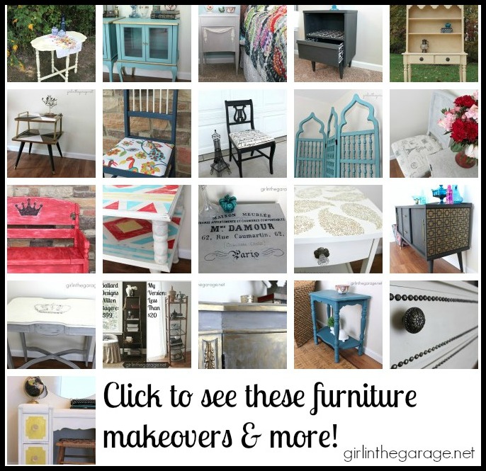 Furniture Makeovers by Girl in the Garage