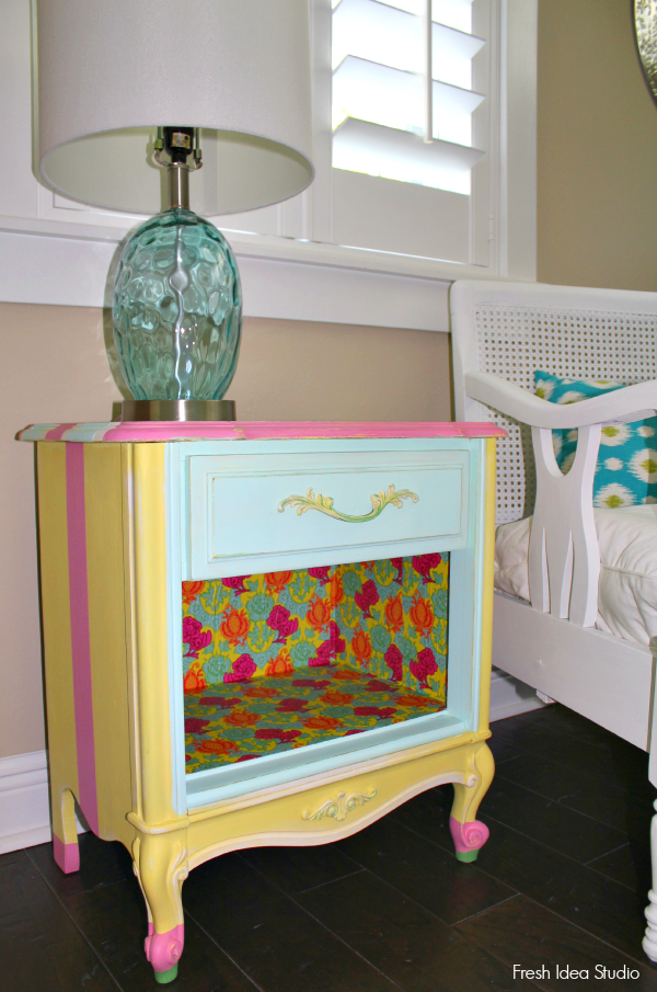 16 Creative Ways to Decoupage Furniture | Girl in the Garage®