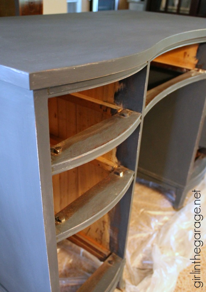 How to Decoupage Furniture - Girl in the Garage®