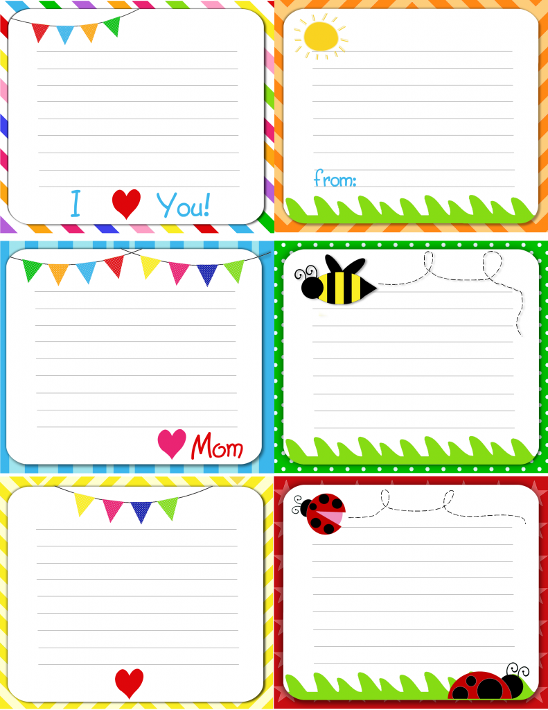 printable lunch box notes first day of school