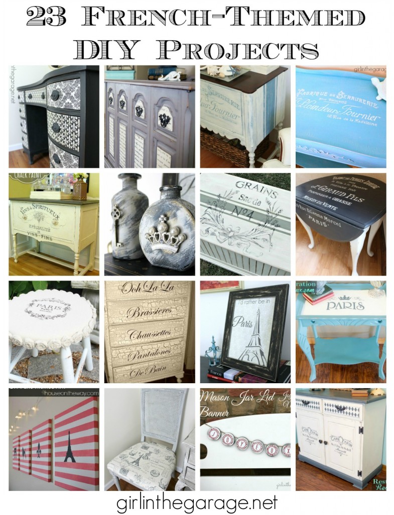 23 French-Themed DIY Projects - girlinthegarage.net