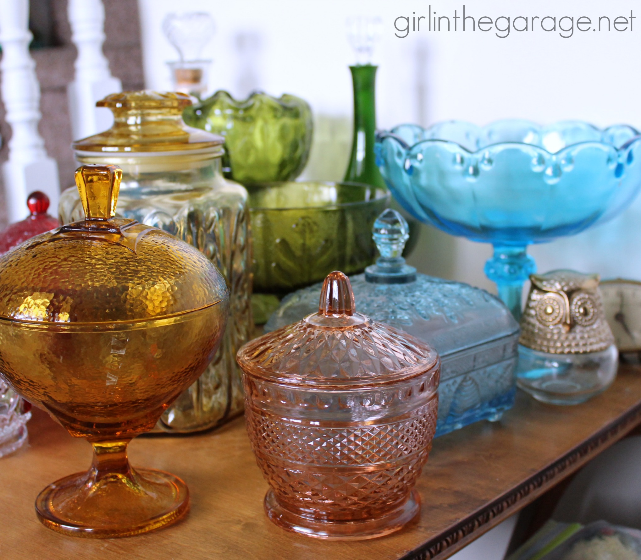 Vintage Colored Glass 3