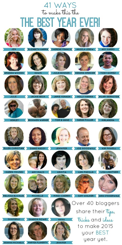 40+ bloggers teach you how to make 2015 the best year ever