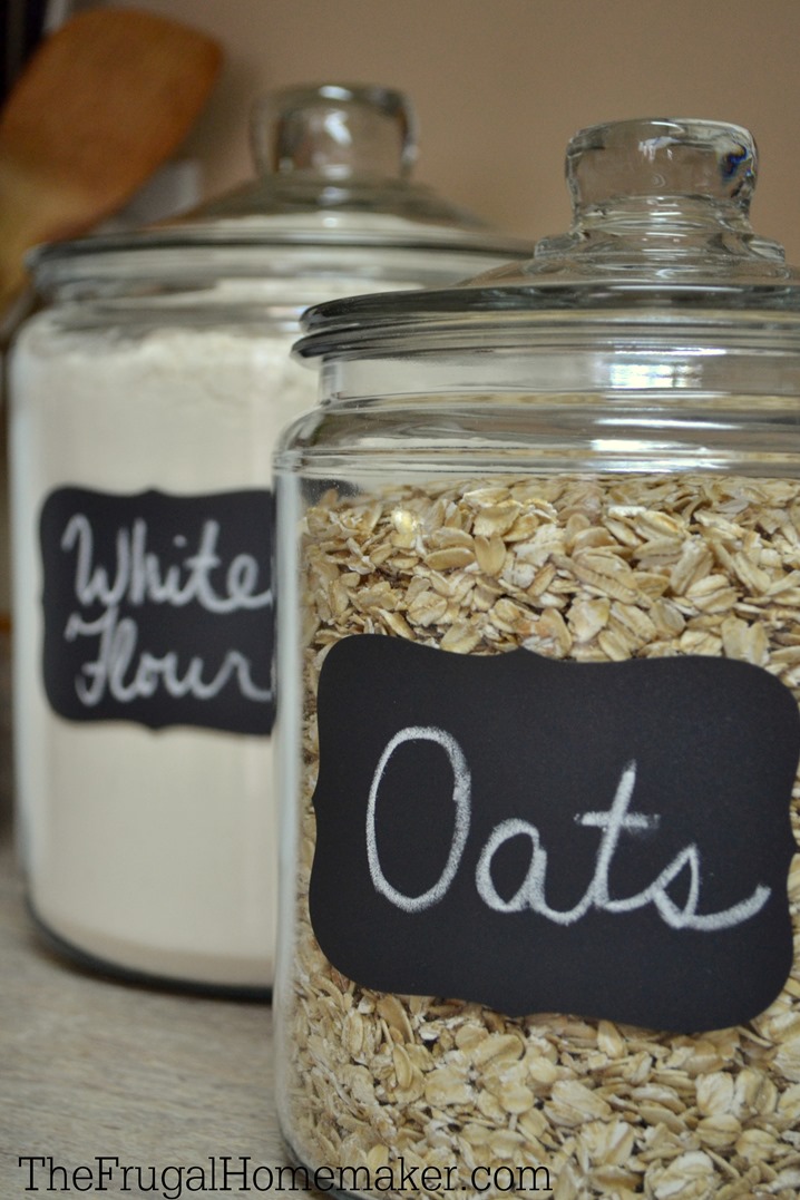 Fridge Organization Using Bins and Mason Jars - Clean and Scentsible