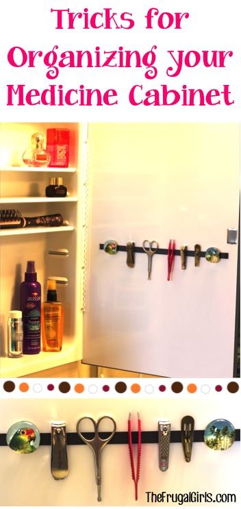 Bathroom Cabinet Organizer Ideas - Clean and Scentsible