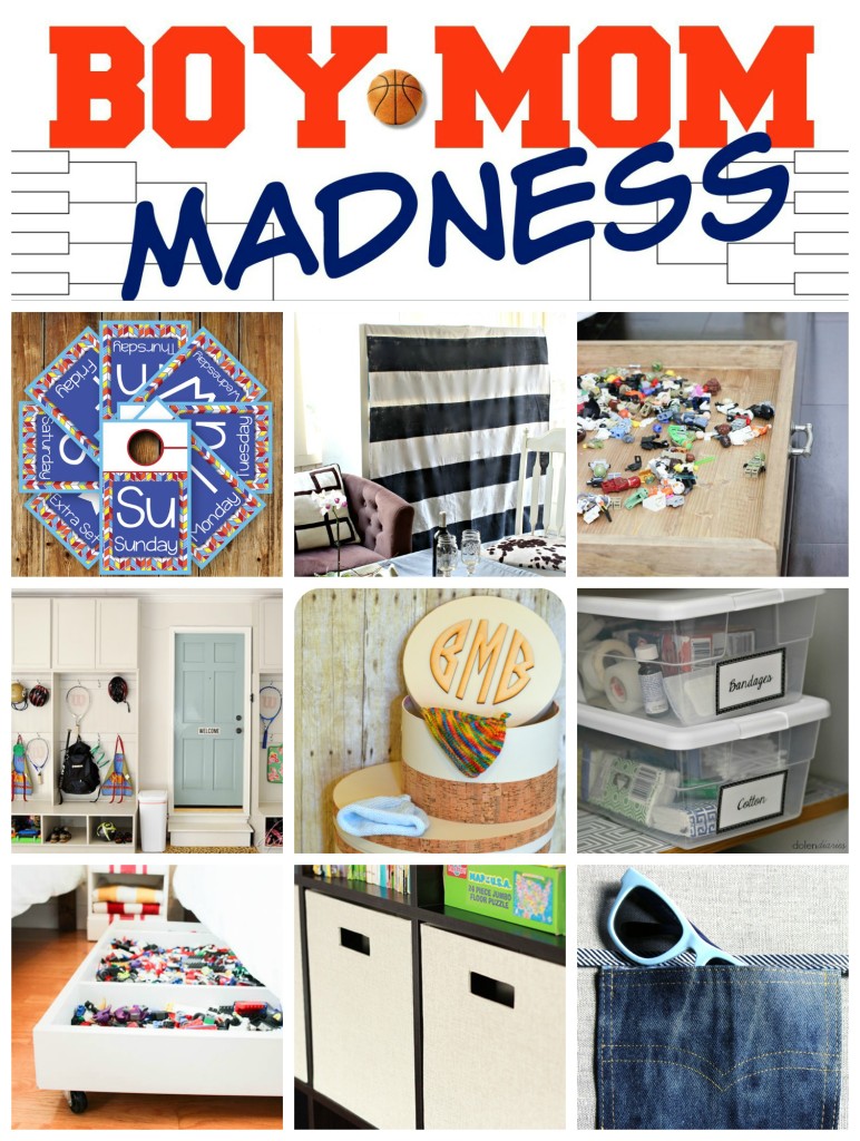 Kids' Storage and Organization Ideas - Part of Boy Mom Madness week.  girlinthegarage.net