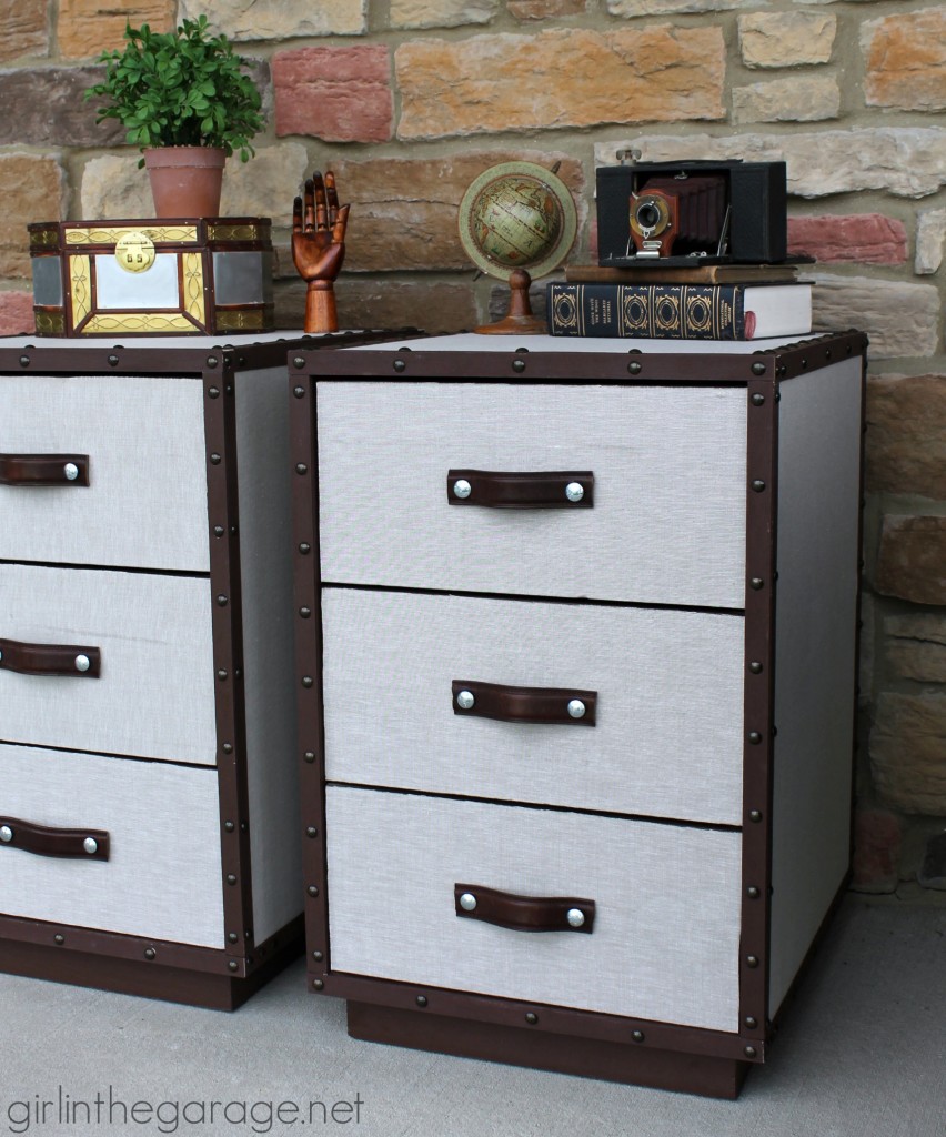 Pottery Barn Inspired DIY Trunk Tables - Girl in the Garage