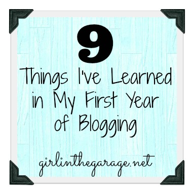 9 Things I've Learned in My 1st Year of Blogging