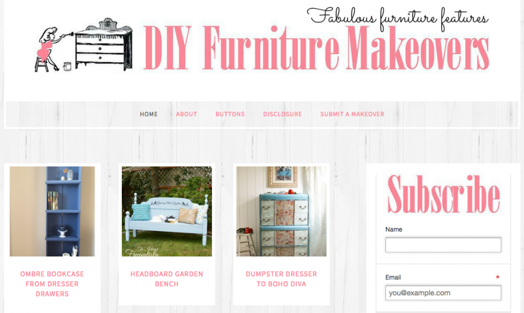 DIY Furniture Makeovers - Fabulous furniture features