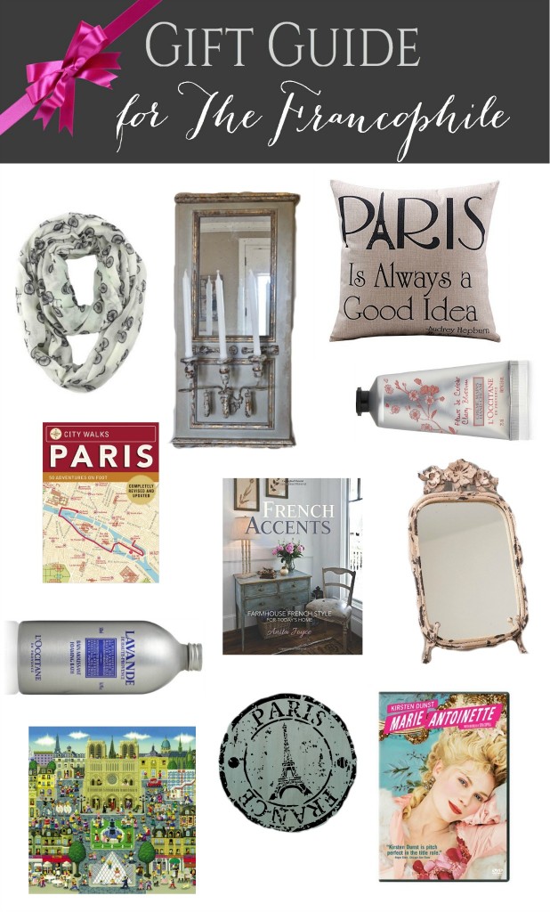 Gift Guide for the Francophile: Gift ideas for anyone who loves anything French!