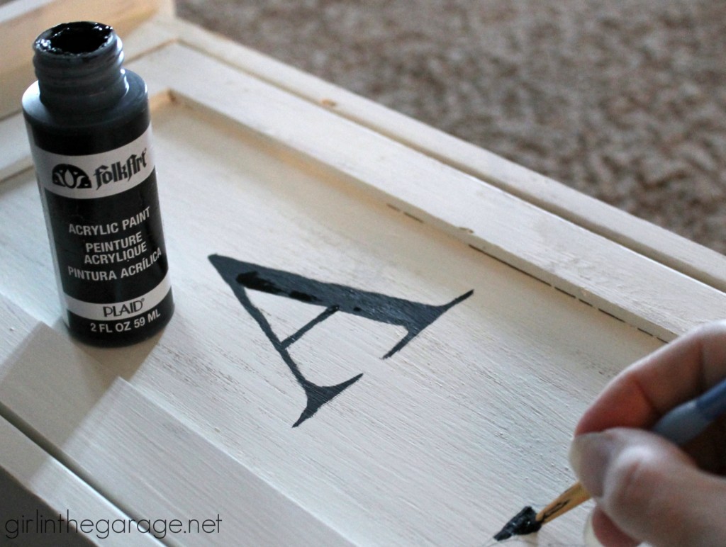 Plain to Charming: Storage Cabinet Makeover by Girl in the Garage