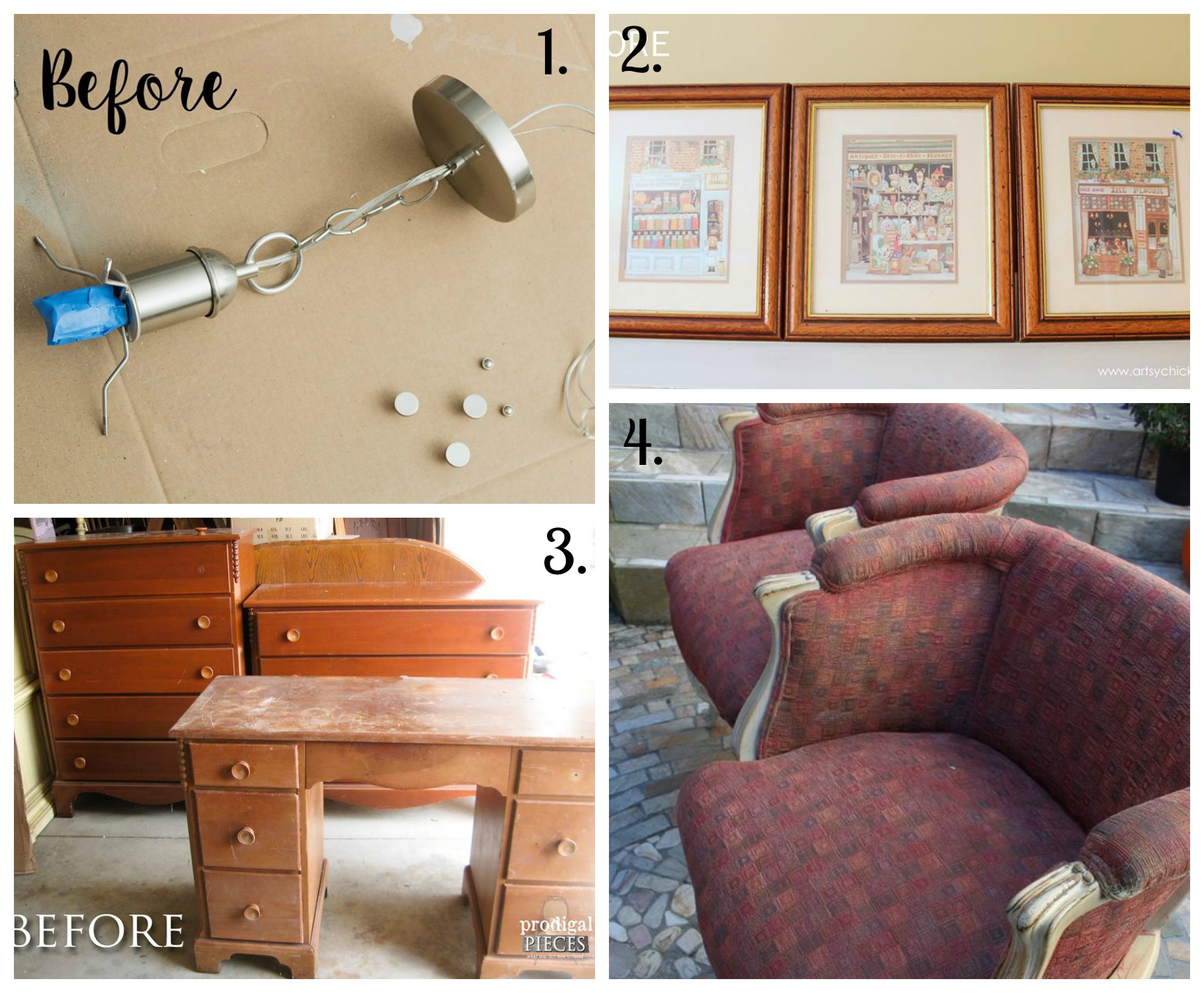 How to Decoupage Furniture - Girl in the Garage®