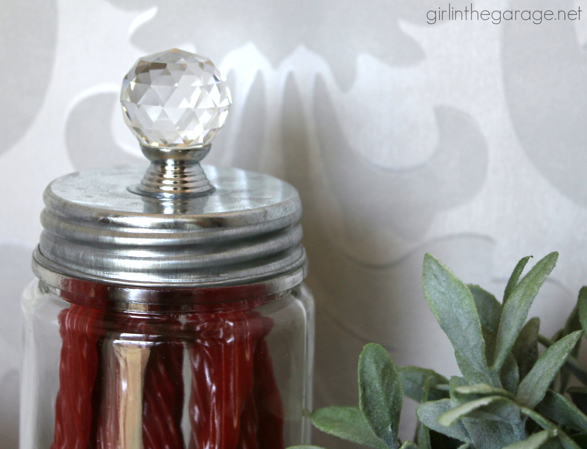 DIY Bathroom Storage Jars: An Easy Upcycled Decor Idea