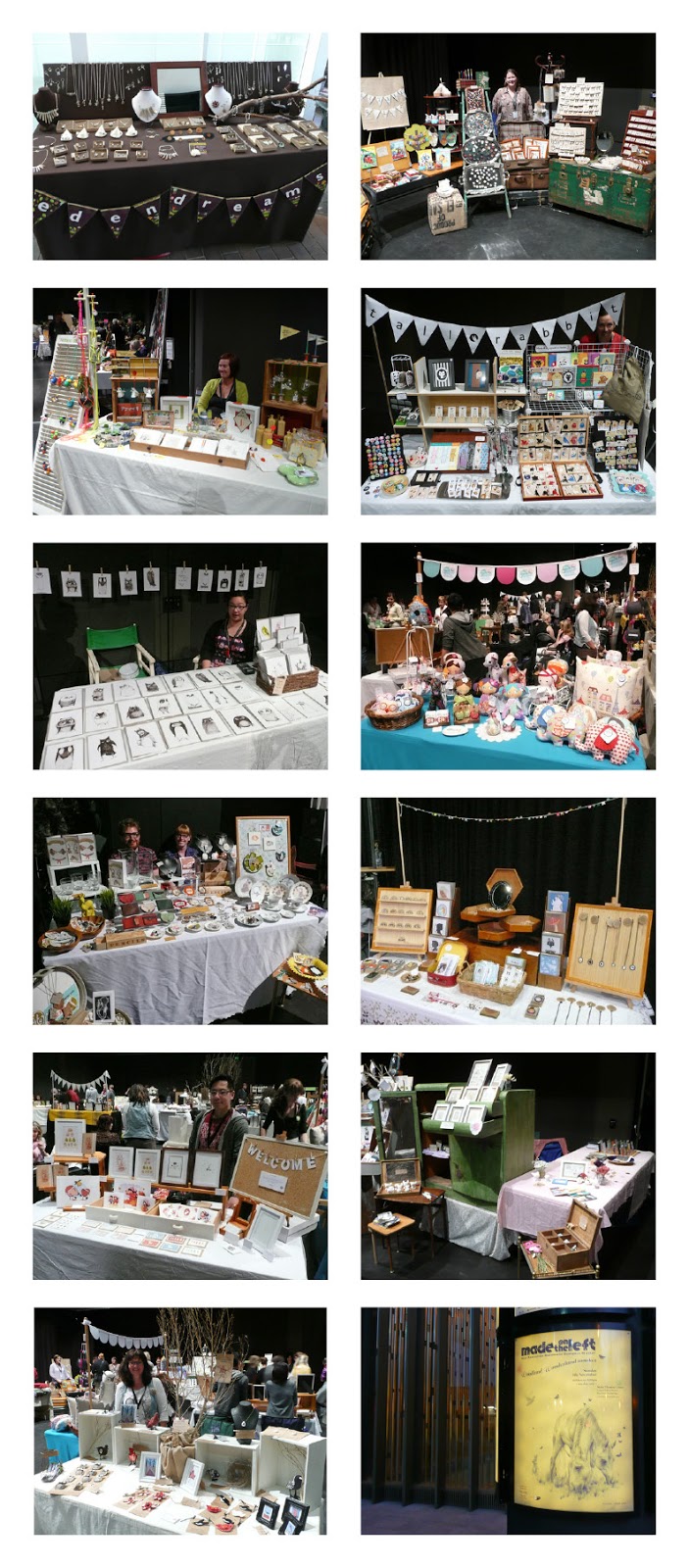 Vintage Market or Craft Fair Display Ideas (Made on the Left)