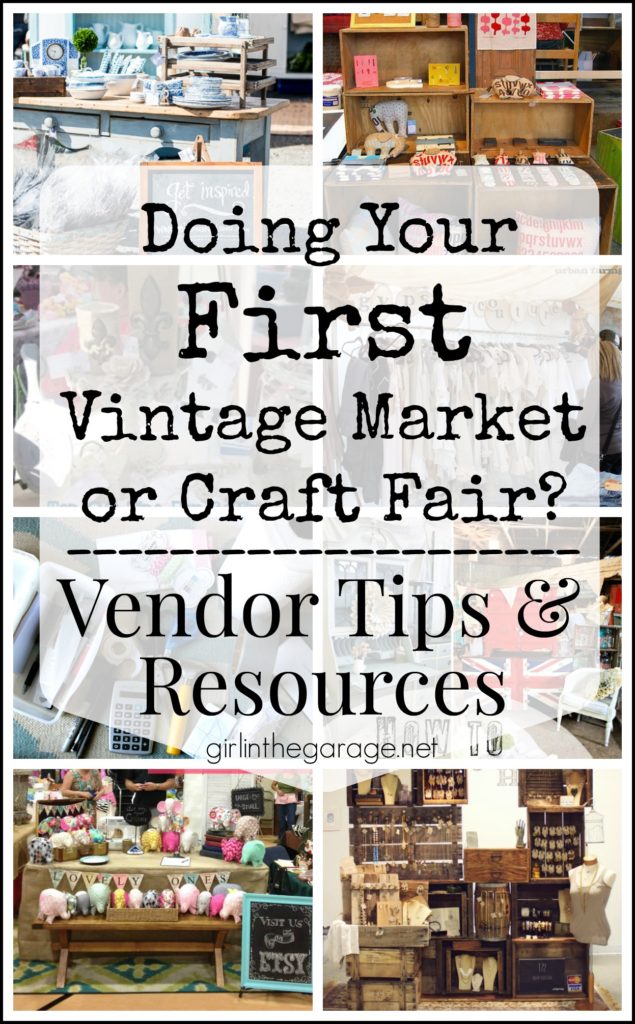 Doing your first vintage market or craft fair? Vendor tips and resources - by Girl in the Garage