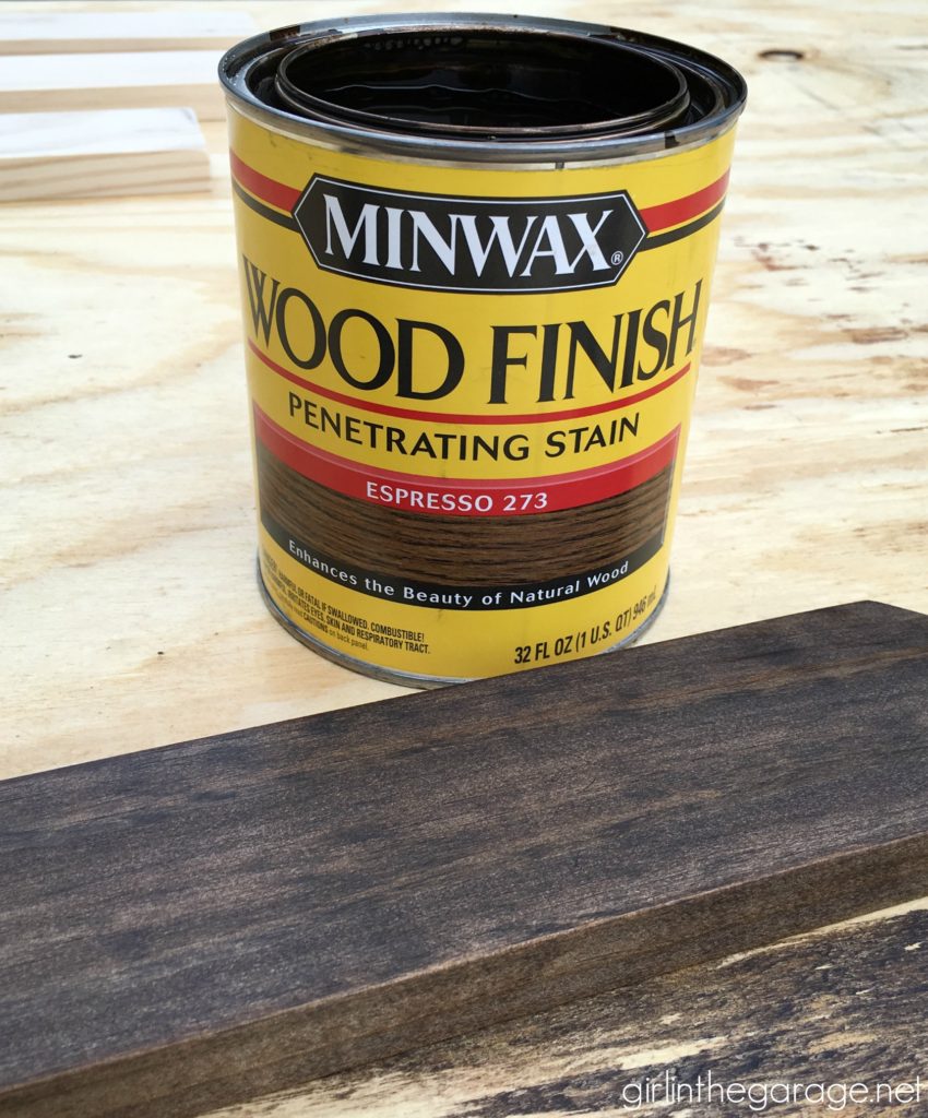 Favorite DIY Products - Minwax Wood Stain