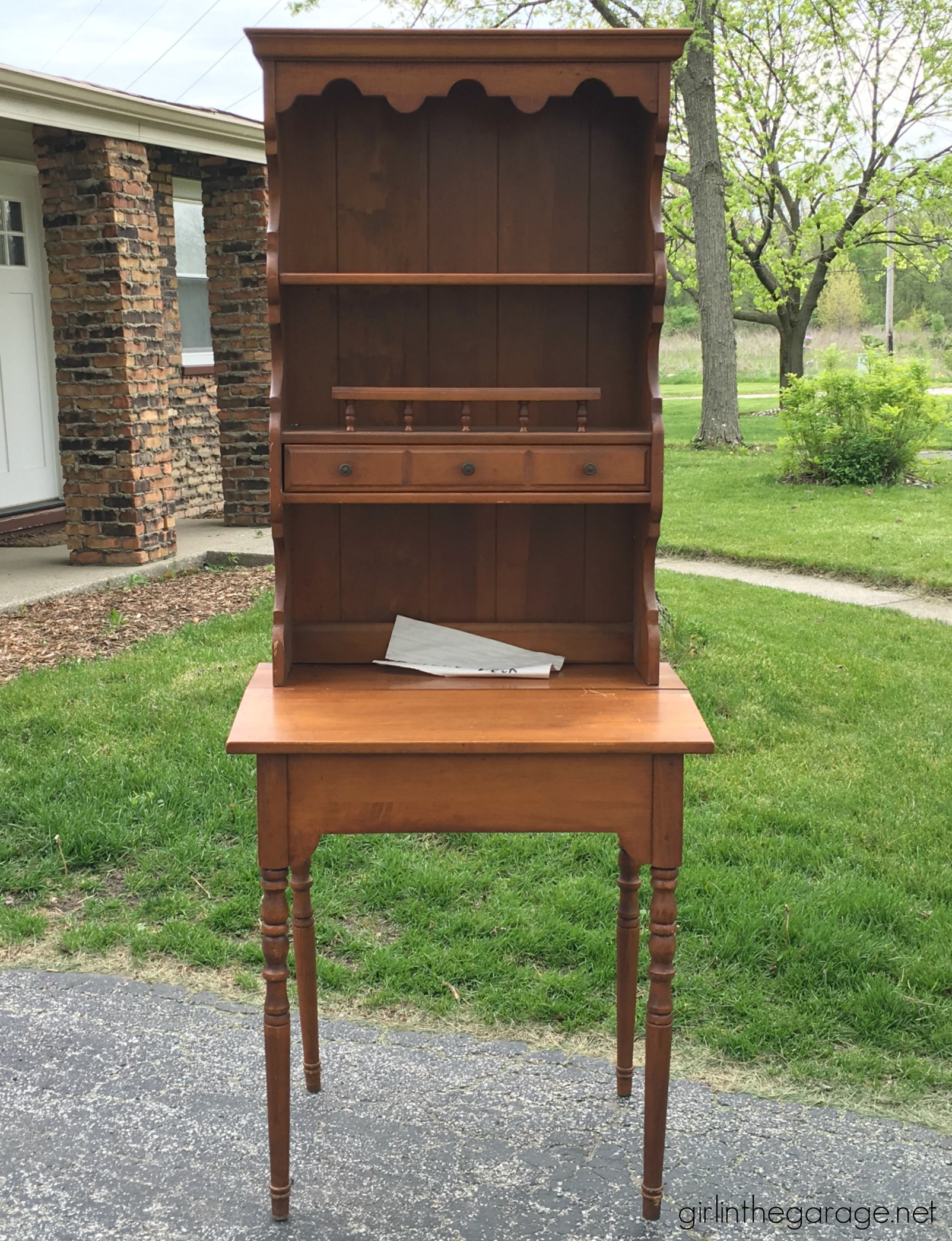 12 Yard Sale Furniture Makeovers by Girl in the Garage