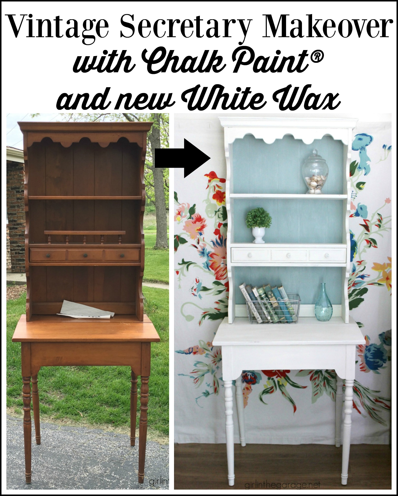 Chalk Paint® by Annie Sloan: Coastal Desk Makeover