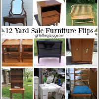 12 Yard Sale Furniture Makeovers