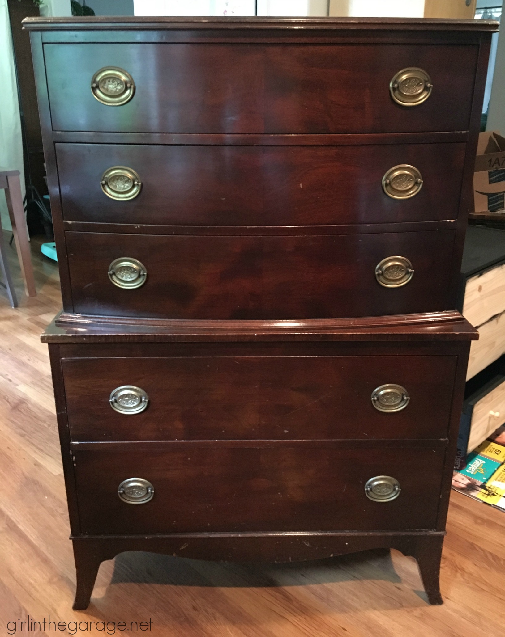 Painting Cherry Furniture with Annie Sloan Chalk Paint 