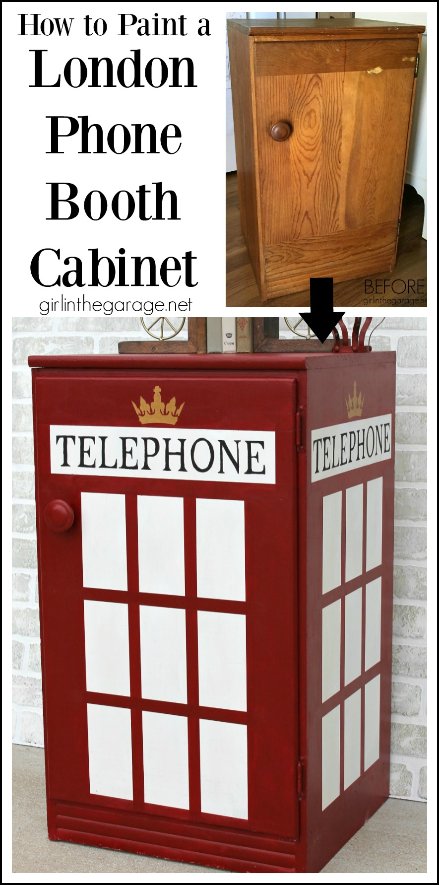 how-to-paint-london-phone-booth-cabinet