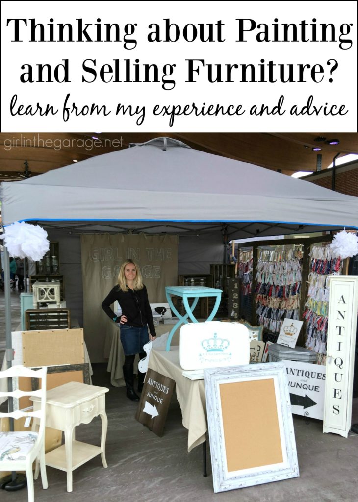 Advice for running a creative business and selling at markets and fairs - Girl in the Garage