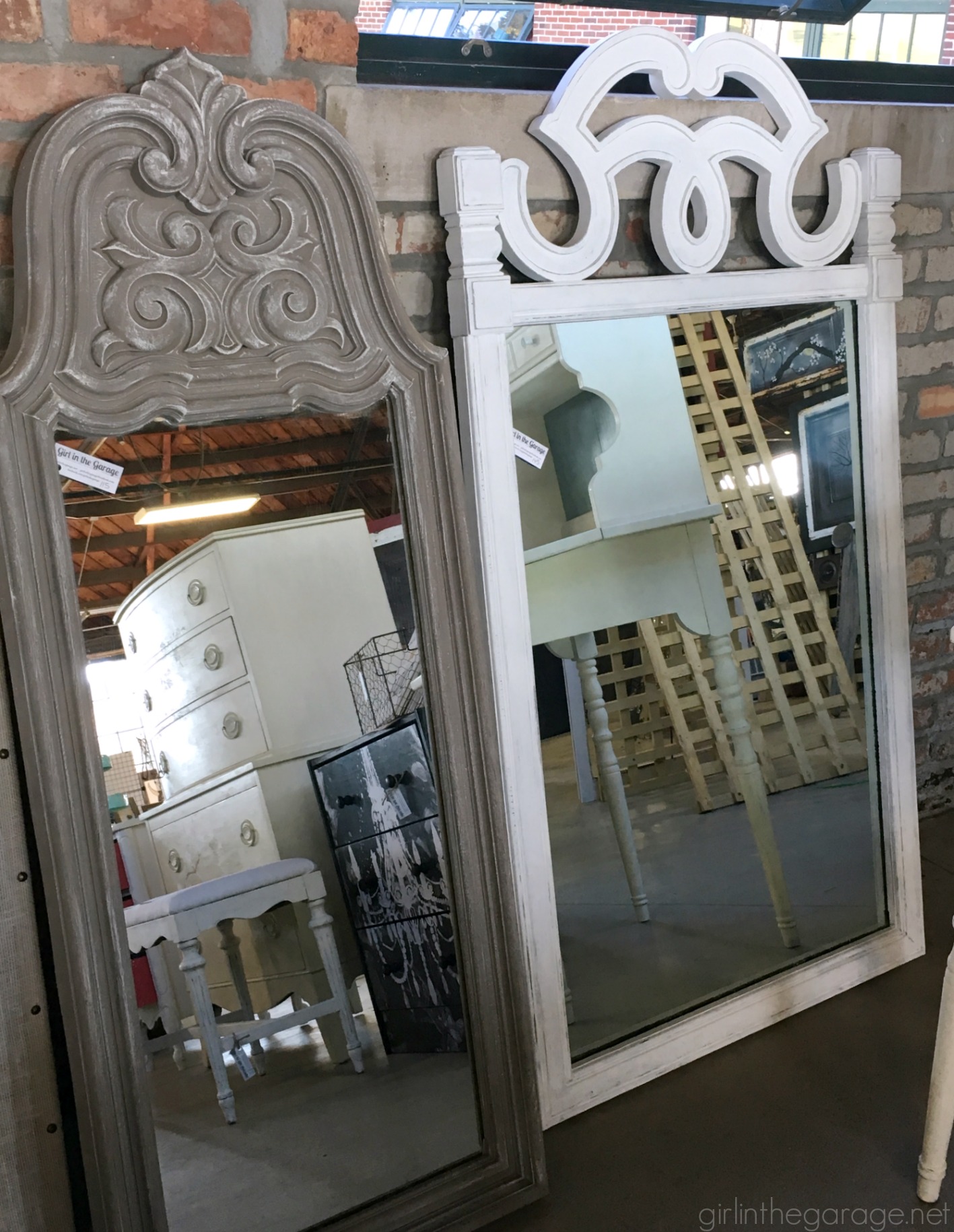 Painting a Mirror Frame: Easy Yet Stunning Ideas - Girl in the Garage®