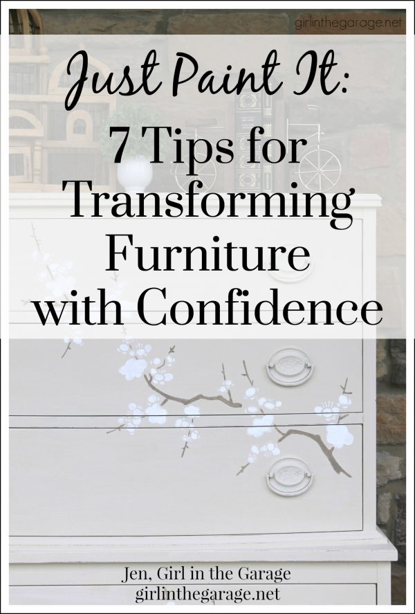 Just Paint It 7 Tips for Transforming Furniture with Confidence Girl