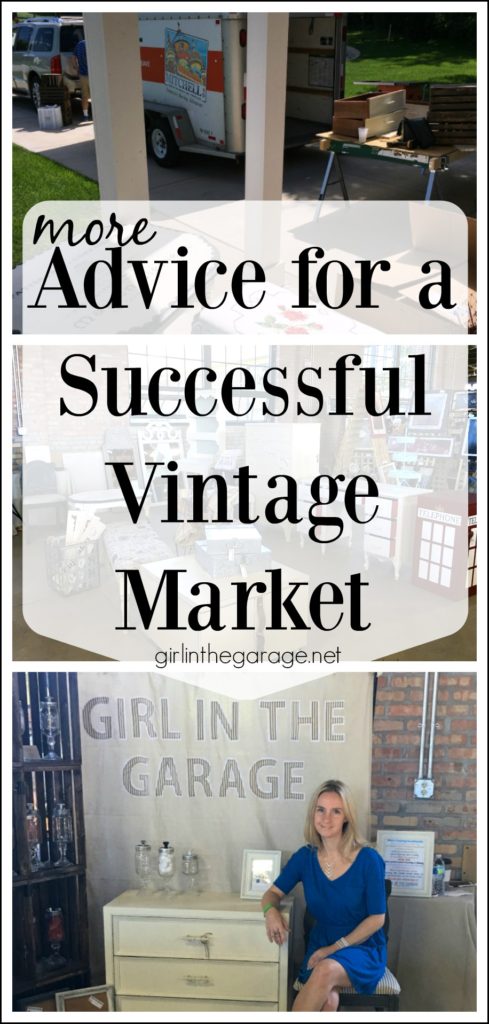 Advice for a successful vintage market - Girl in the Garage