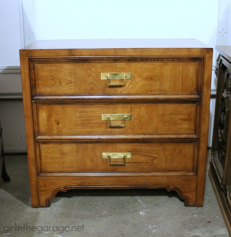 Henredon Dresser + Do you paint everything white? - Girl in the Garage®