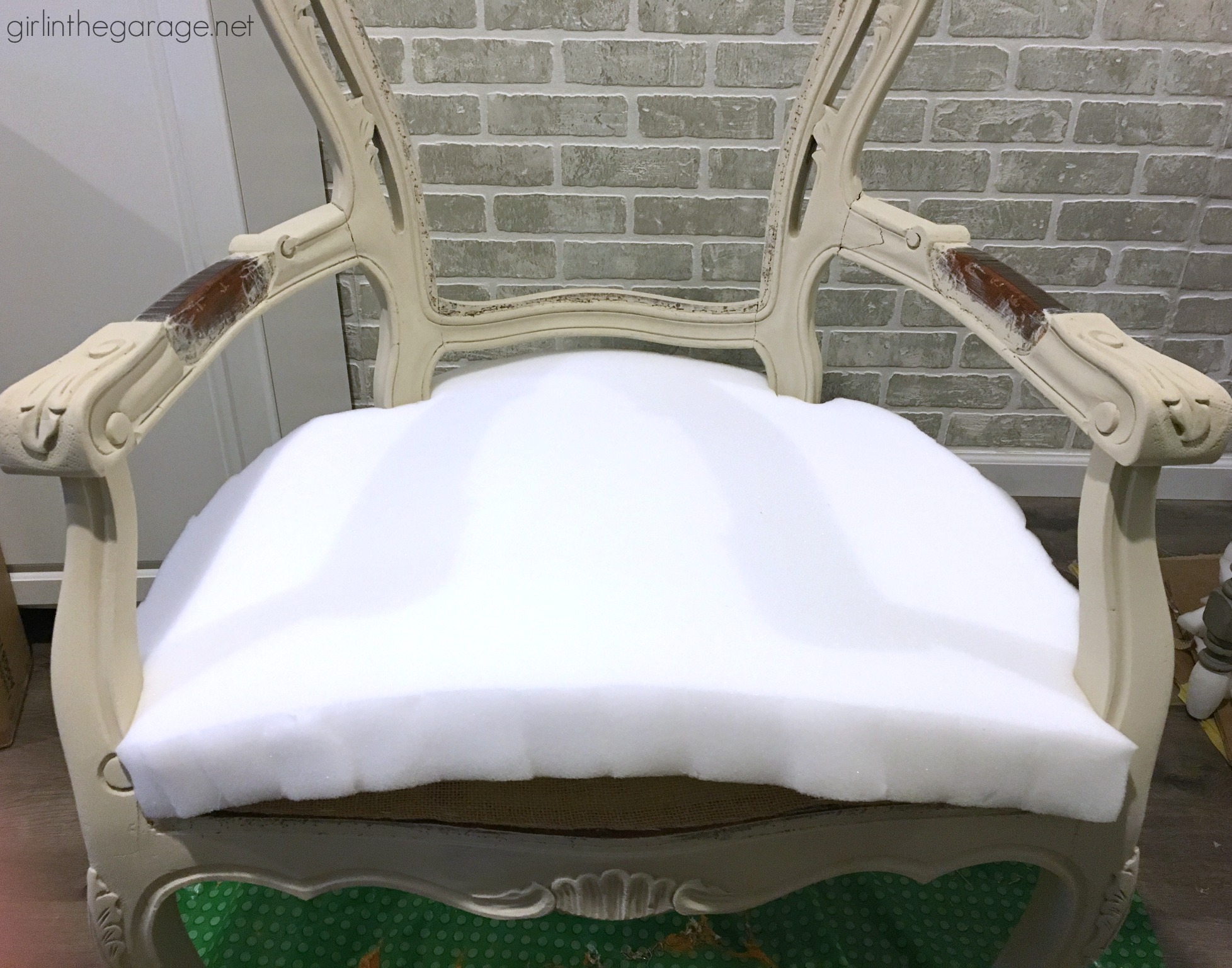 Homemade store throne chair