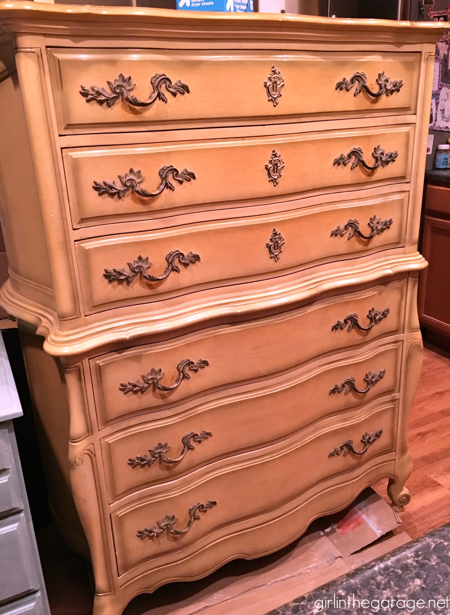 French Provincial Dresser Makeover Beast To Beauty Girl In The