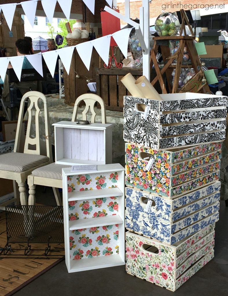 How to be a successful furniture and decor vendor at a vintage market - Three Little Birds Market recap