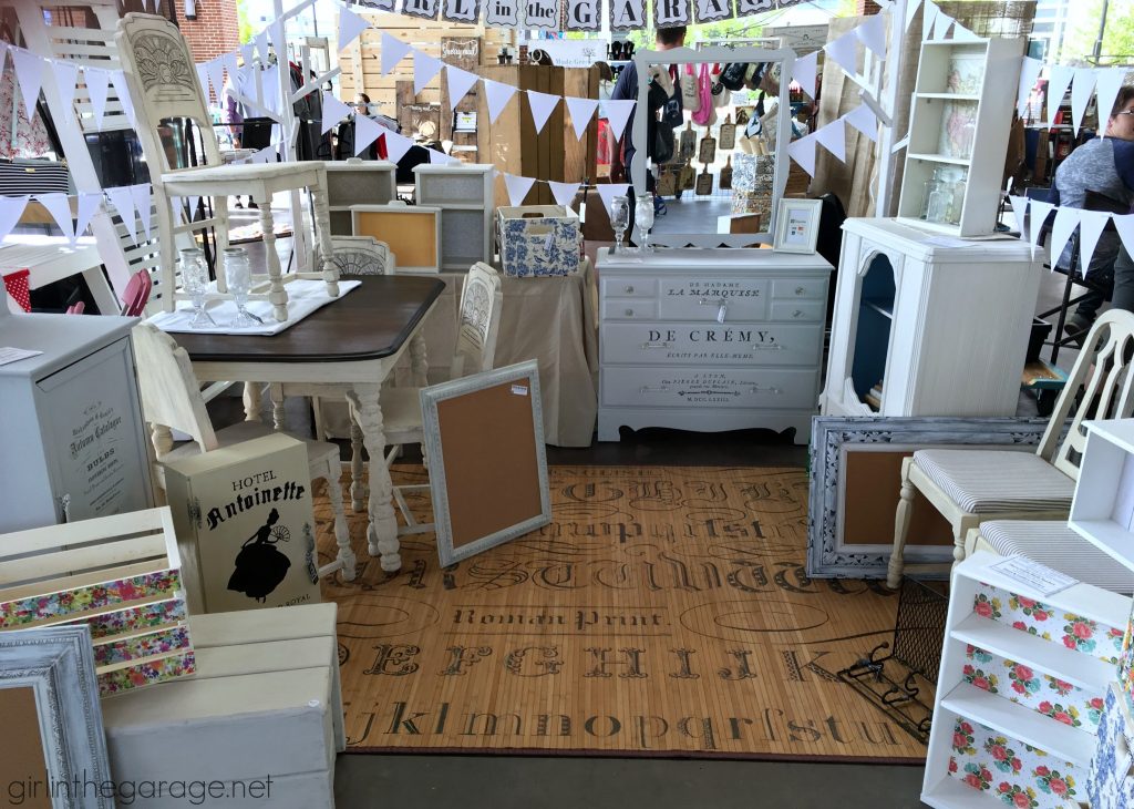 How to be a successful furniture and decor vendor at a vintage market - Three Little Birds Market recap