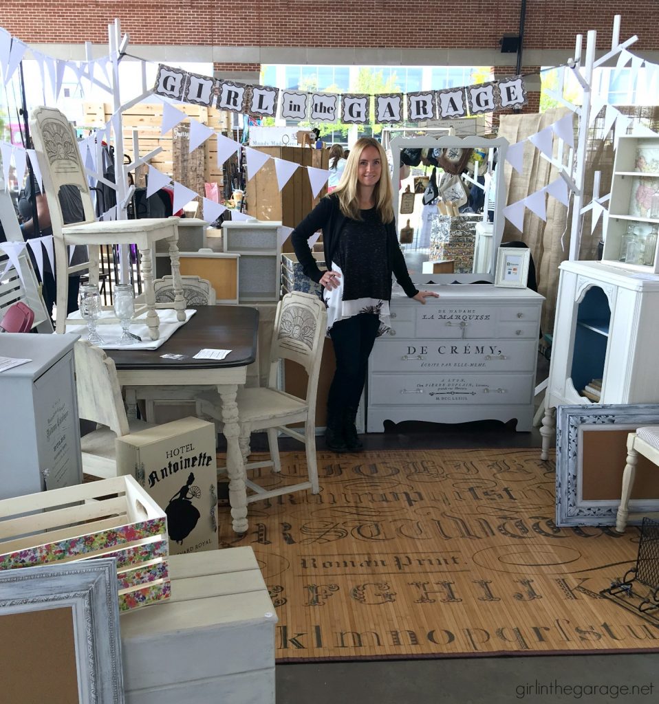 How to be a successful furniture and decor vendor at a vintage market - Three Little Birds Market recap