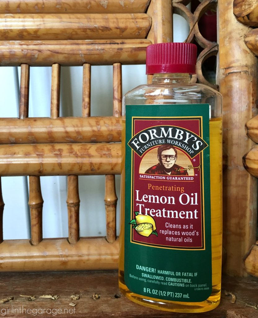 Lemon Oil And Beeswax Furniture Polish