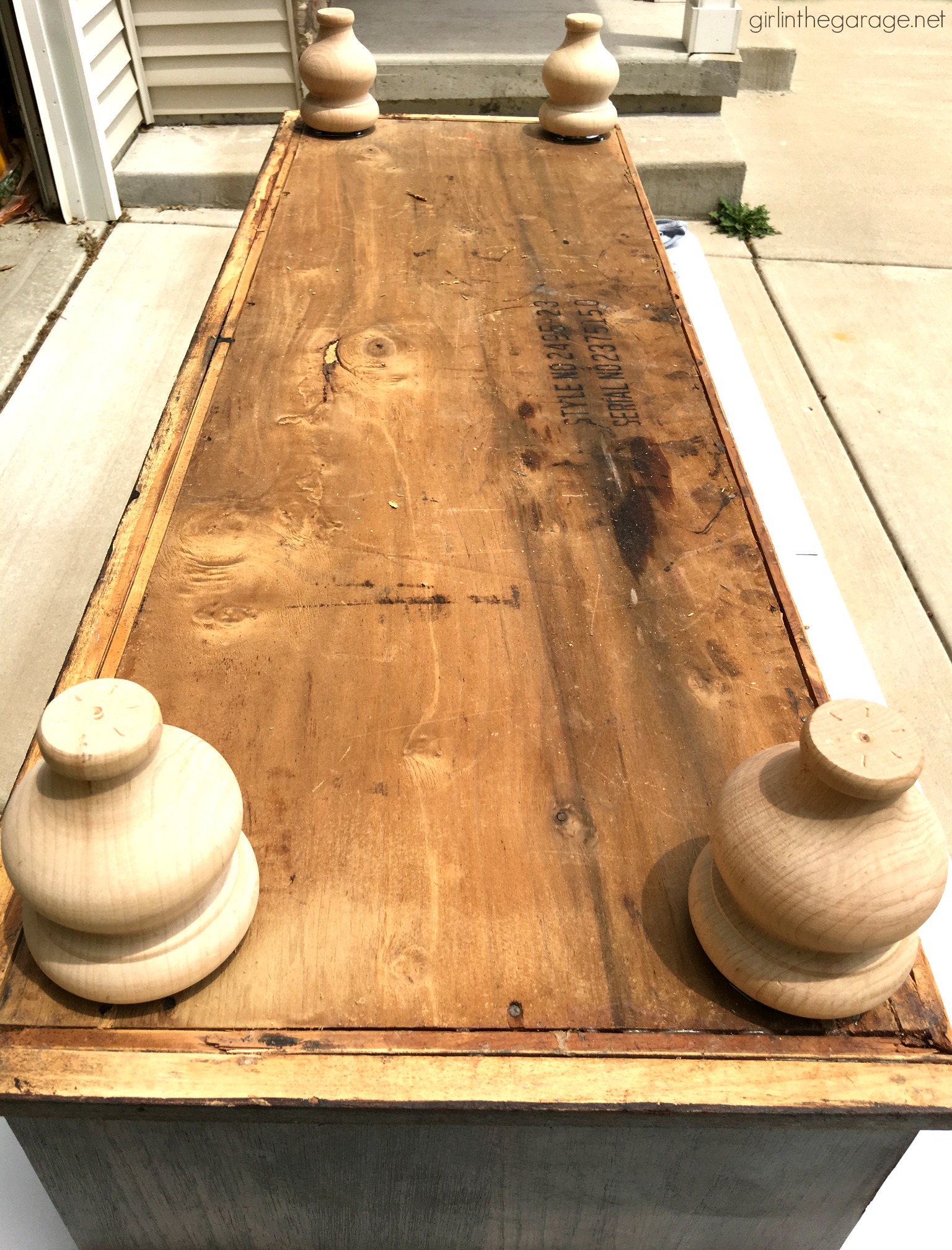 Traditional Cedar Chest with Carving and Bun Feet, Brown